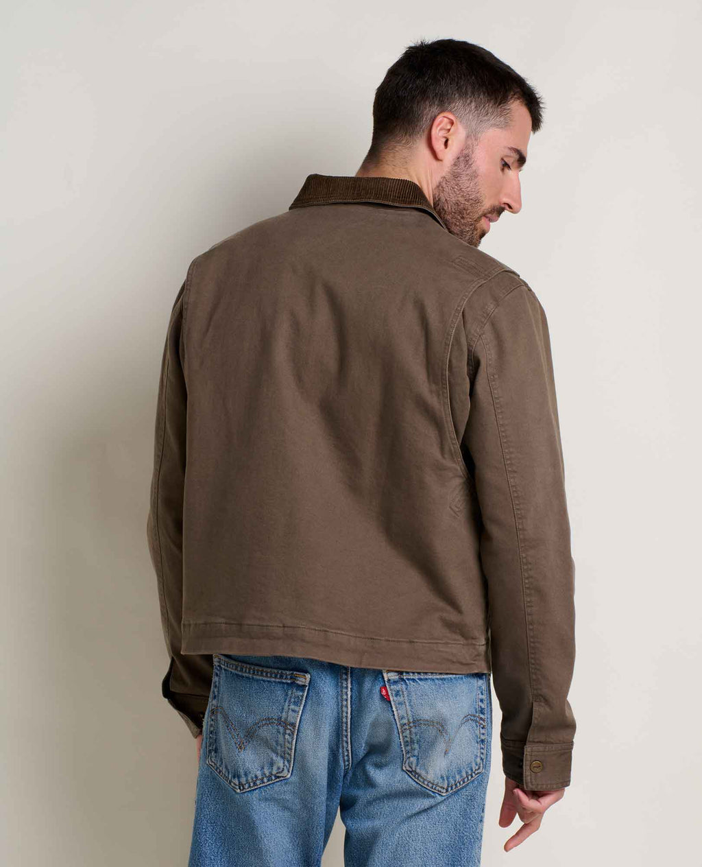 Mens Trucker Jacket, Flannel Lined Workwear