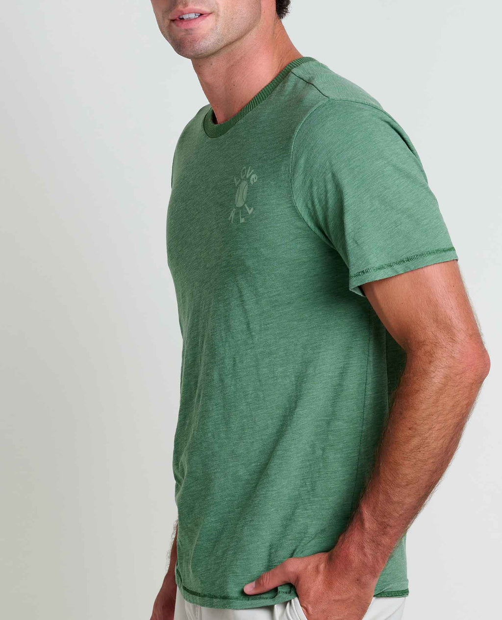 Mens Soft Jersey Crew T-Shirt, Moisture-Wicking